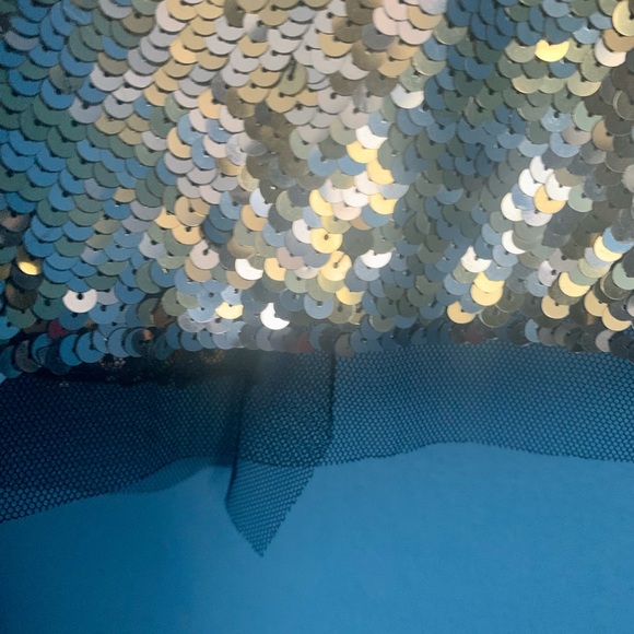 MaxAzria Collection Runway Sequined Tulle Jacket Y2K NWT Gold Black Silver - Picture 11 of 11